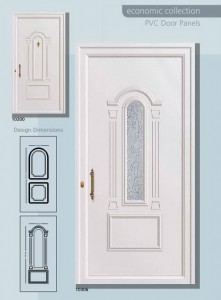 PVC Panelna vrata-p01